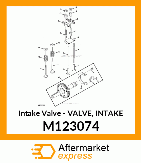 Intake Valve M123074