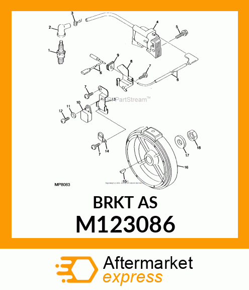 Bracket M123086