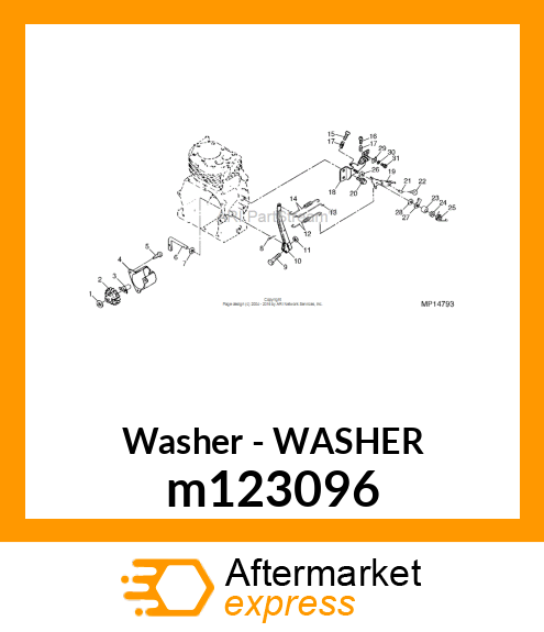 WASHER m123096