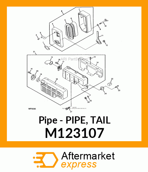 Pipe Tail M123107