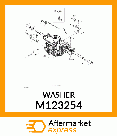 WASHER, OUTER THRUST M123254