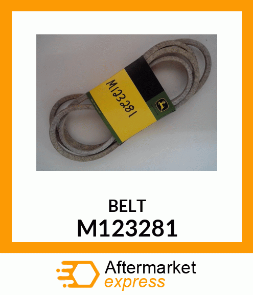 BELT, MOWER DRIVE (46") M123281