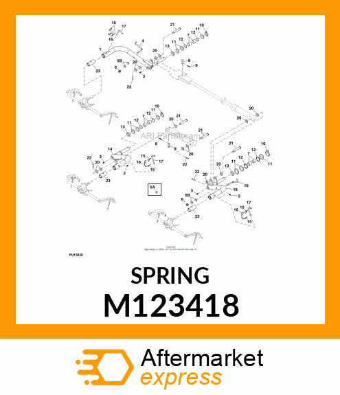 SPRING, COMPRESSION M123418