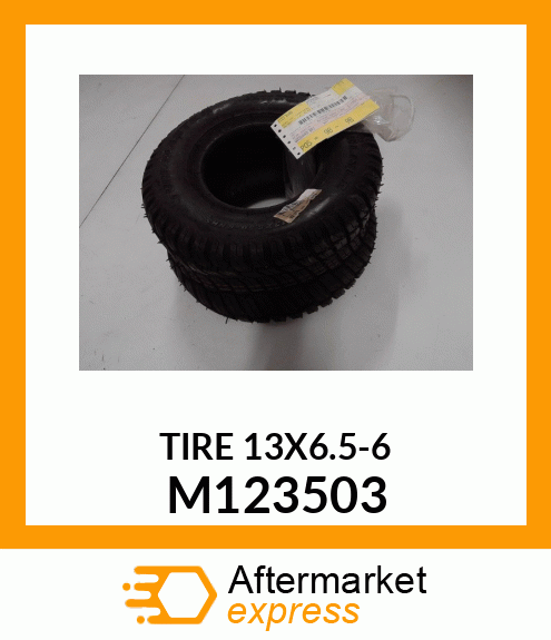 TIRE, 13X6.50 M123503