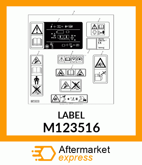 Label M123516