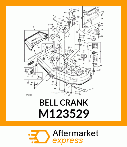 Bellcrank M123529