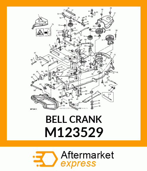 Bellcrank M123529