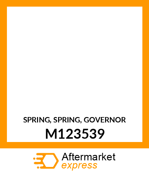 SPRING, SPRING, GOVERNOR M123539