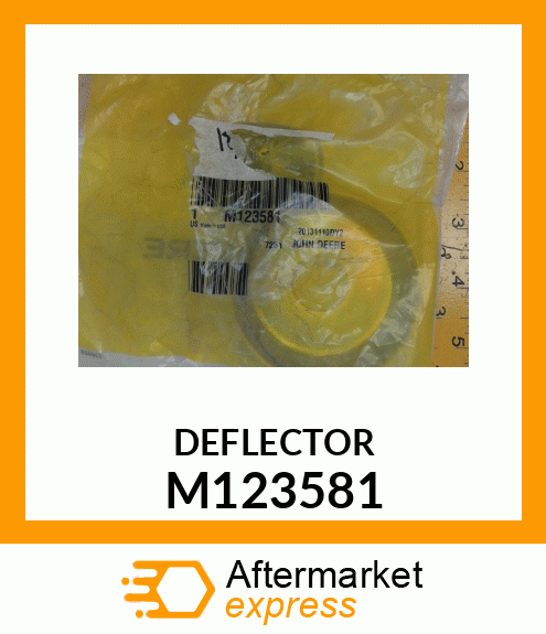 DEFLECTOR, DEFLECTOR, UPPER M123581