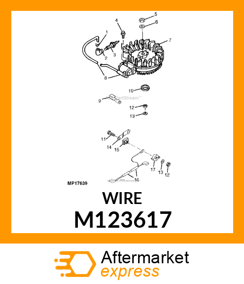 Wiring Lead M123617