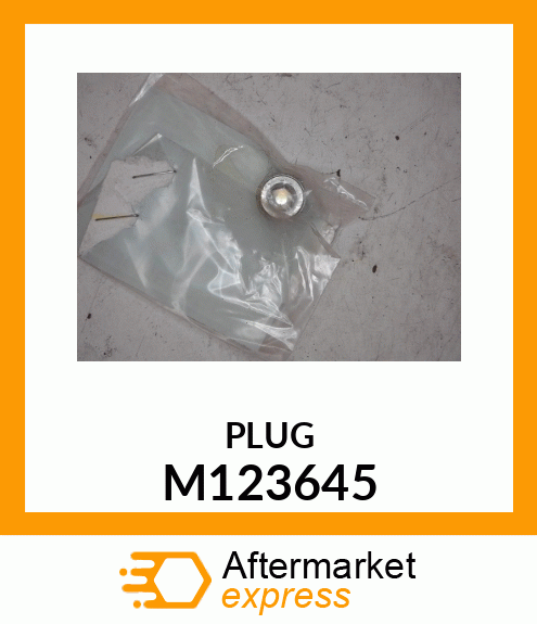 FITTING, PLUG M123645