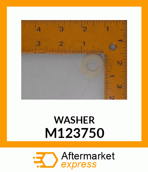 WASHER, WASHER, PLASTIC M123750