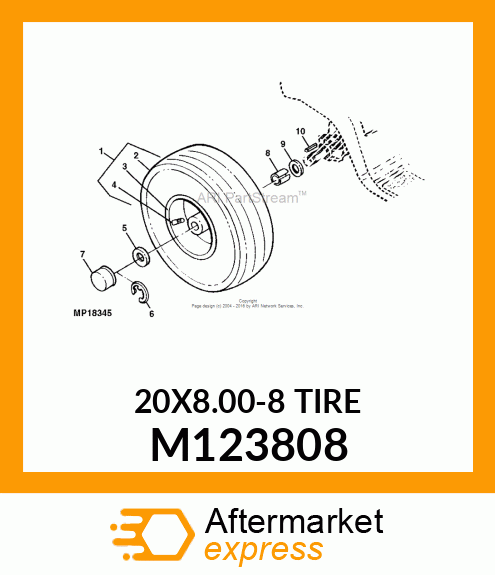 Tire M123808