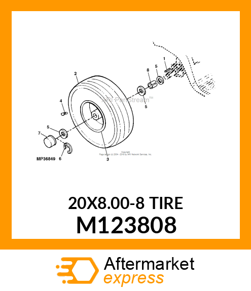 Tire M123808