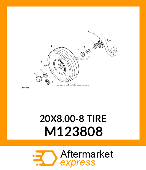 Tire M123808