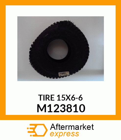 TIRE 15X6.00 M123810