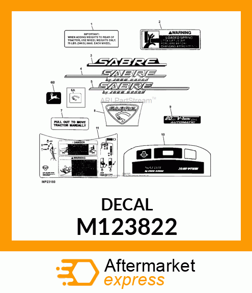 Label M123822