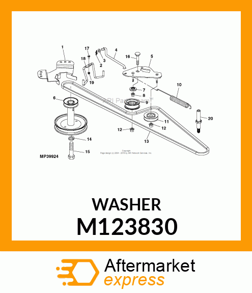 LOCK WASHER M123830