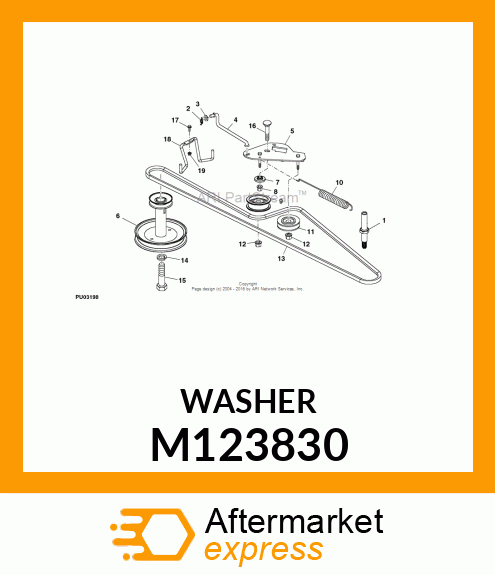 LOCK WASHER M123830