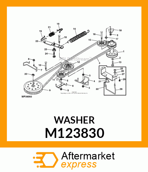 LOCK WASHER M123830