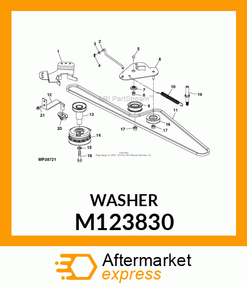 LOCK WASHER M123830