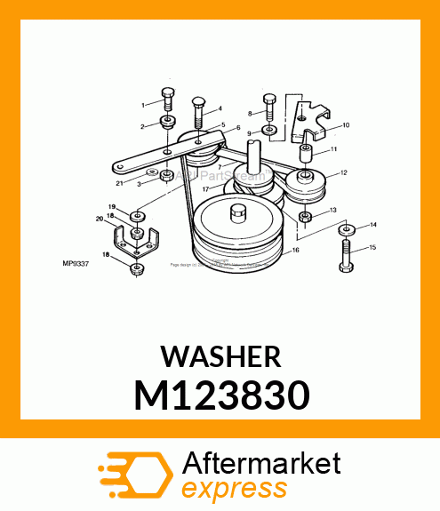 LOCK WASHER M123830