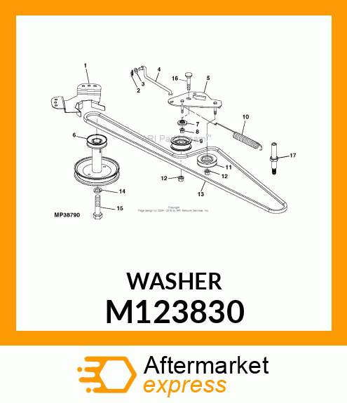 LOCK WASHER M123830