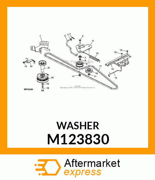 LOCK WASHER M123830