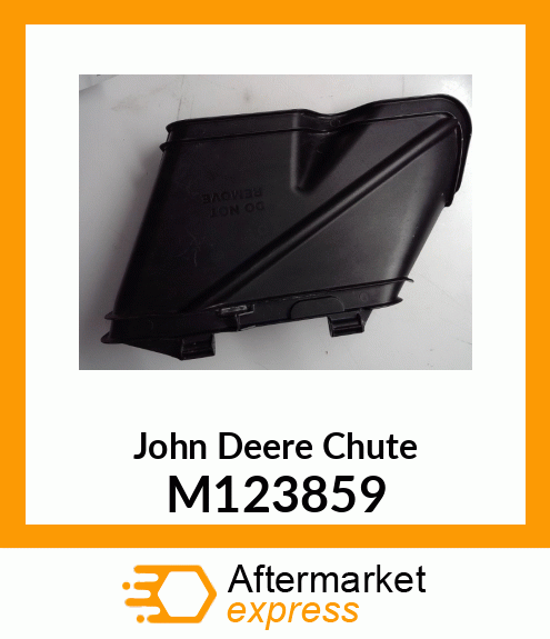 CHUTE, DISCHARGE (PLASTIC) M123859