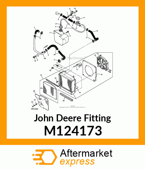 FITTING, REMOTE FILL M124173