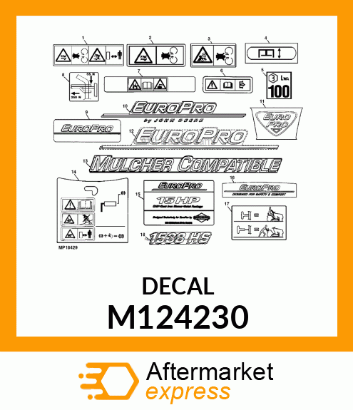 Label M124230