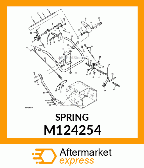 SPRING, TENSION M124254