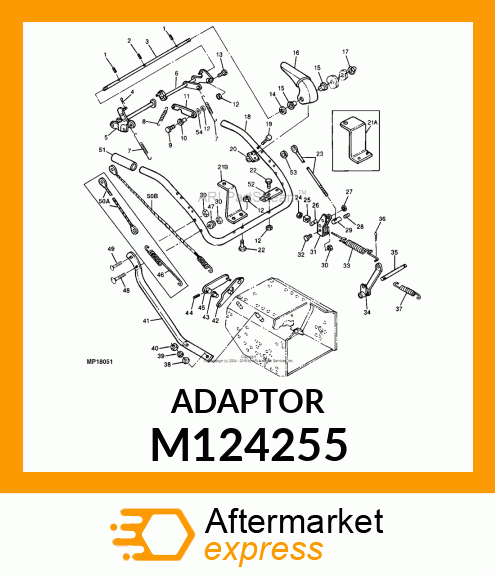 Adapter Fitting M124255