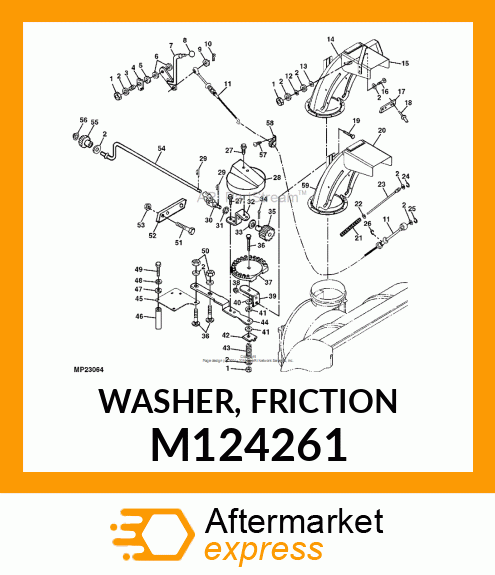 WASHER, FRICTION M124261