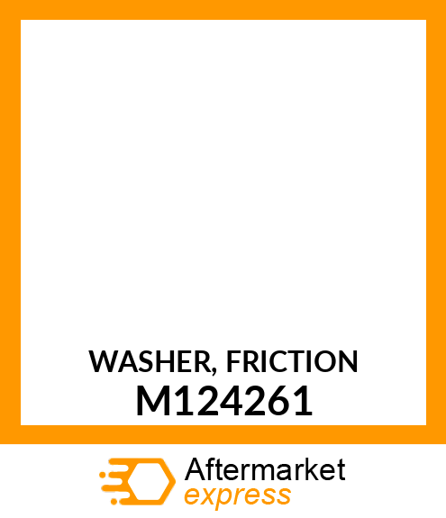 WASHER, FRICTION M124261