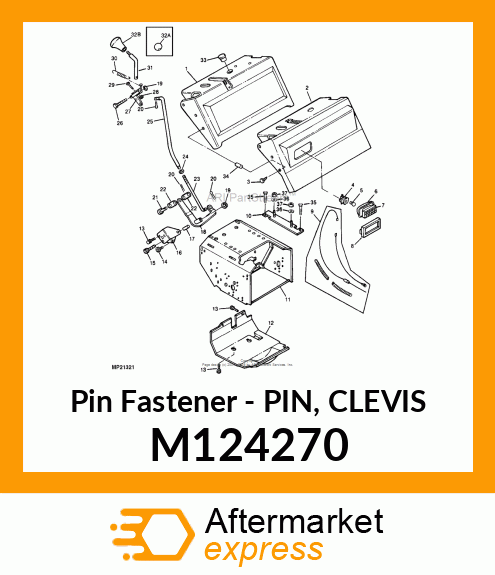 Pin Fastener M124270