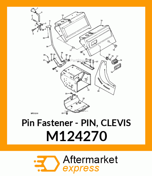 Pin Fastener M124270