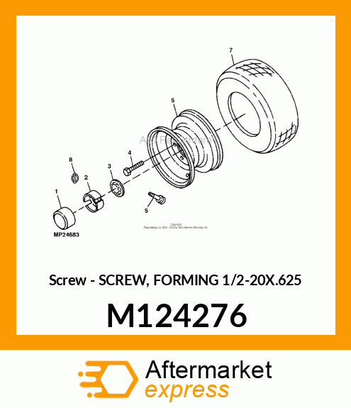 Screw M124276