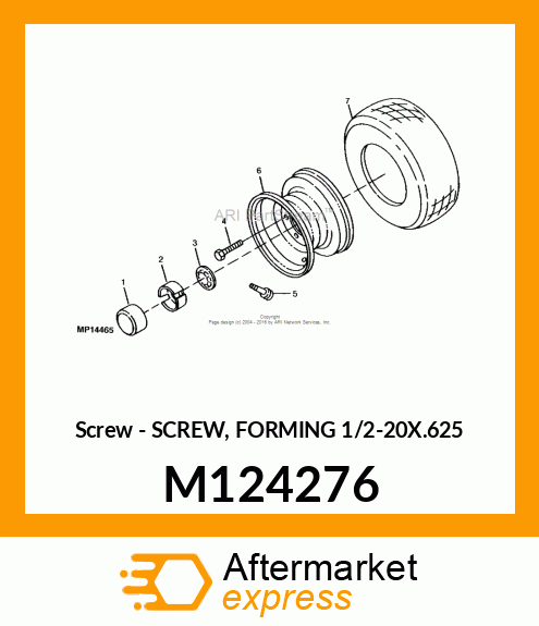 Screw M124276