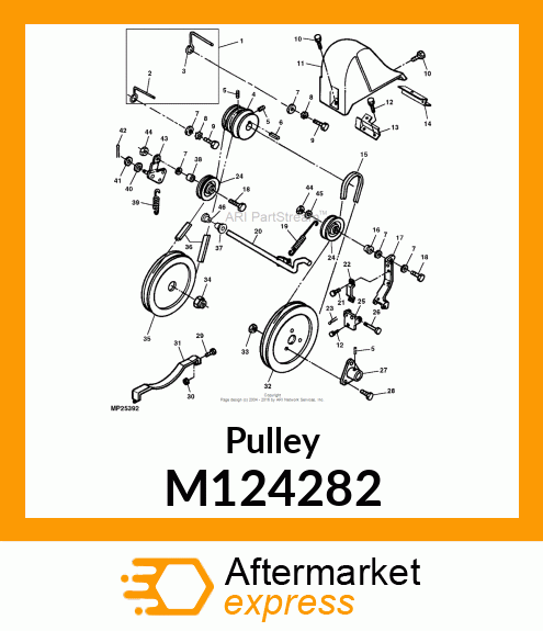 Pulley M124282