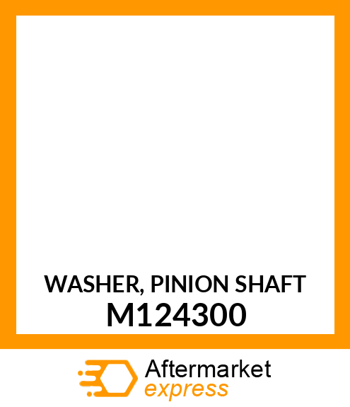 WASHER, PINION SHAFT M124300