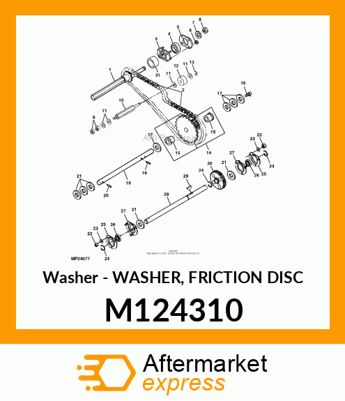Washer M124310