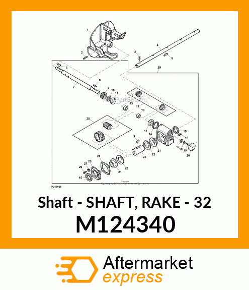 Shaft M124340