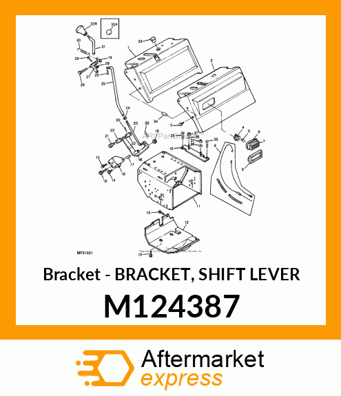 Bracket M124387