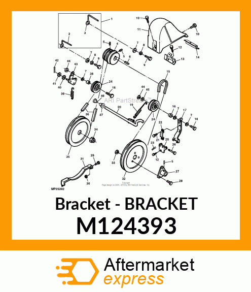 Bracket M124393