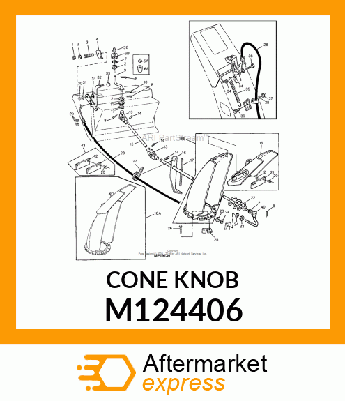 Knob M124406