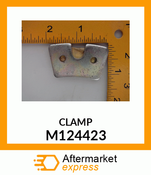 CLAMP, CHUTE M124423