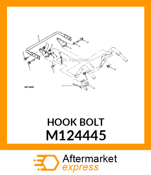 ROD, REVERSER M124445