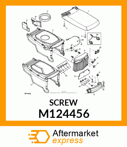 Bolt M124456