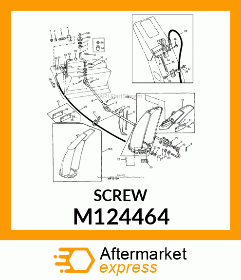 SCREW, SELF TAPPING #12 M124464